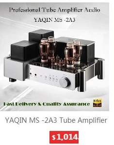 YAQIN MC-5881A Hifi ламповый усилитель аудио стерео вакуумный ламповый усилитель домашний ламповый предусилитель Трубка аудио усилитель