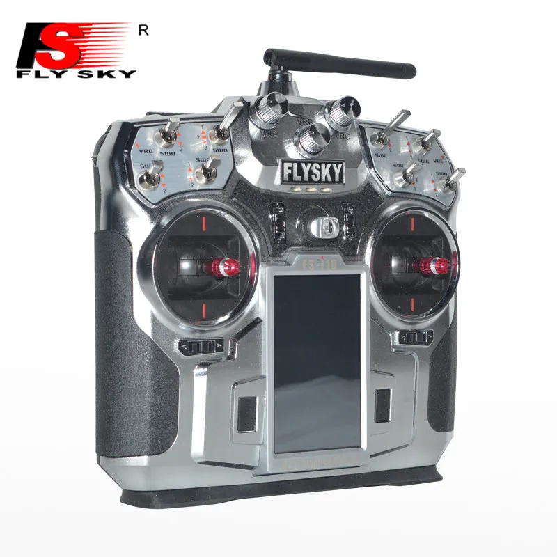 Flysky FS i10 2.4G 10CH Plane Control Transmitter with FS iA10 Receiver ...
