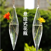 O. RoseLif Высокая висячая КАПЛЕВИДНАЯ ваза для украшения дома гидропонная ваза для цветов на Рождество