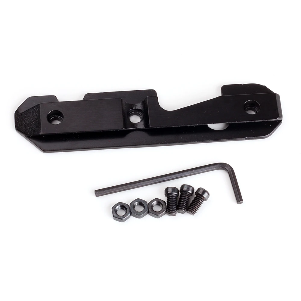 107mm Rail Bar Metal Mounting Plate, Full Metal Dovetail