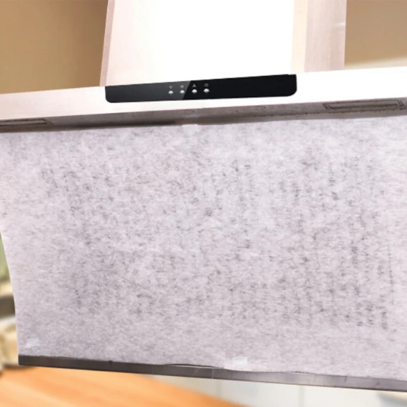 Универсальный фильтр для вытяжки, бумажный фильтр с активированным углем, хлопковая сетка, подходит для всех кухонных вытяжек