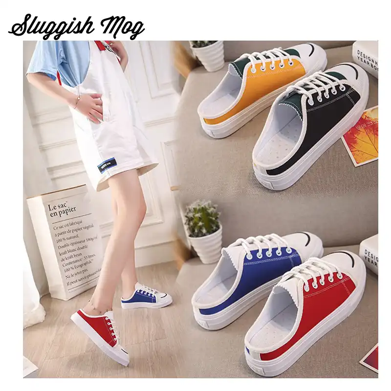 open heel sneakers