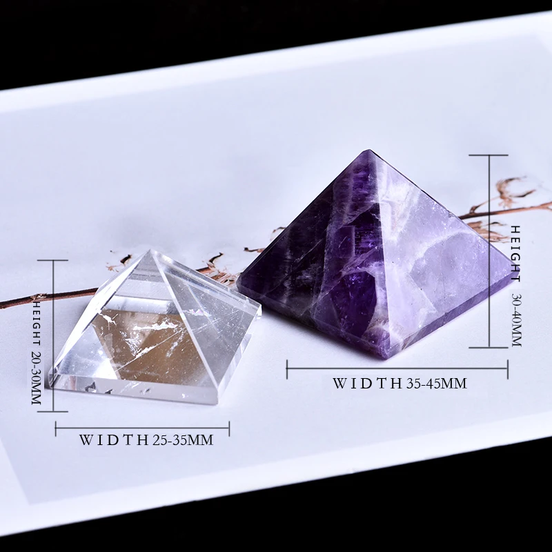 1 шт супер красивый природный кристалл аметиста минеральная пирамида может быть использована для украшения дома DIY подарки и медитации