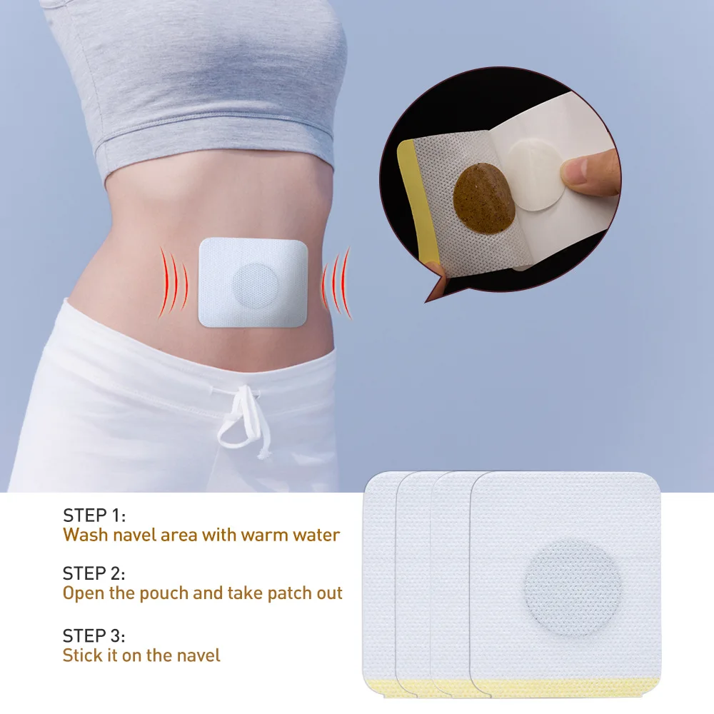 Sumifun 60Pcs Diabetic Patch Stabilizes Lower Blood Sugar Promote Blood Circulation Patch Natural Herbs Plaster Treatment-5