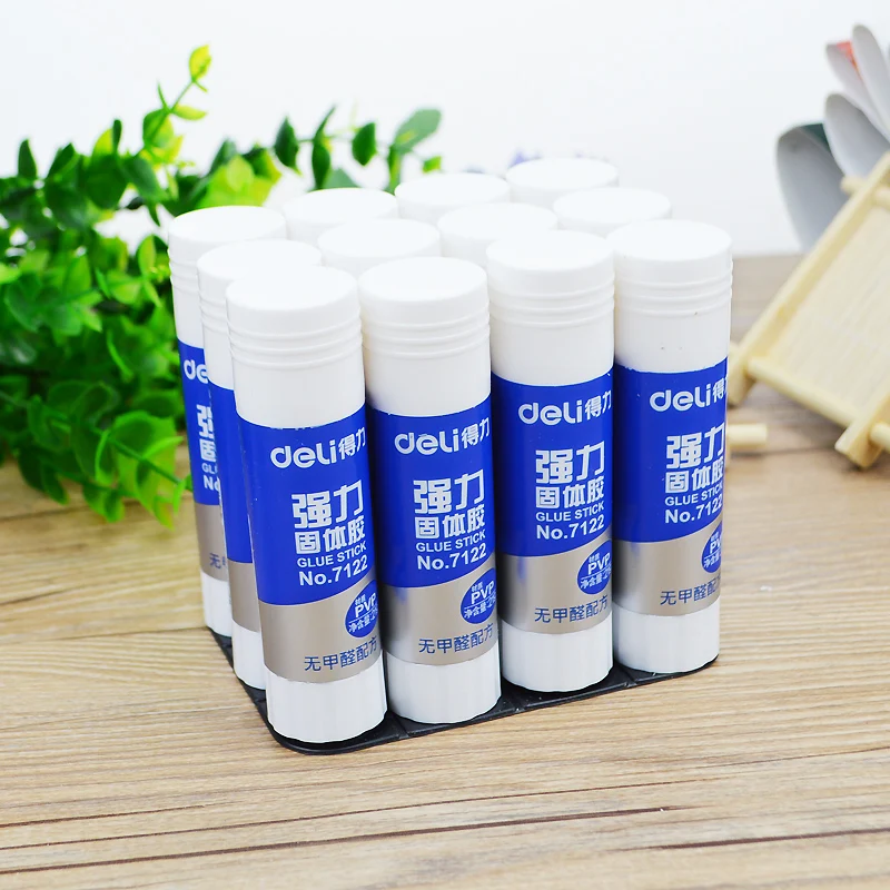 

1 Pc PVP Glue Stick 95x25mm 21g High Viscosity Solid Glue Office Supplies Student Stationery Deli 7122