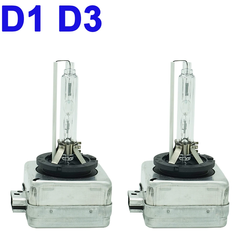 Ксеноновая лампа D1S D2S D3S D4S 2 шт. D1R D2R D3R D4R ксеноновая 4300K 6000k 8000k 10000K высоконизкая HID
