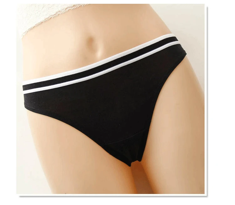 Hot Sale Sexy Women Cotton G String Thongs Low Waist Sexy Panties Ladies' Seamless Underwear Plus Size M L XL XXL (10)