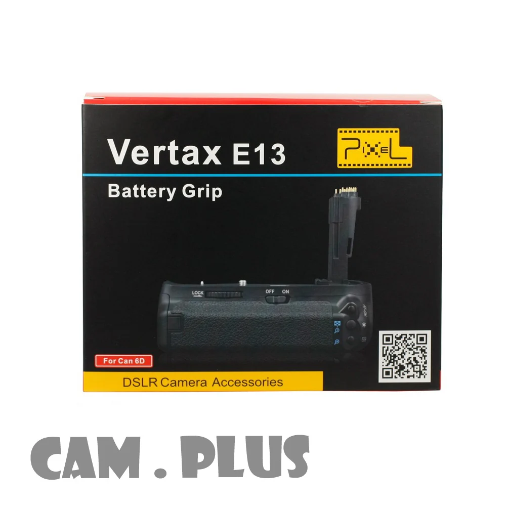 

Pixel Vertax E13 Battery Holder Suit For Canon 6D Camera