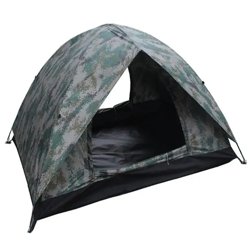 

RUNACC 3-4 Person Camping Tent 3-season Backpacking Tent Double-layer Pop Up Tent with Double Door Design
