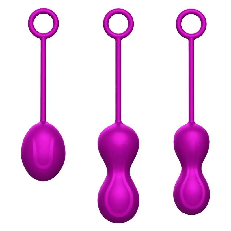 

3pcs Safe Silicone Kegel Ball Vaginal Tight Exercise Ben Wa Female Small Ball