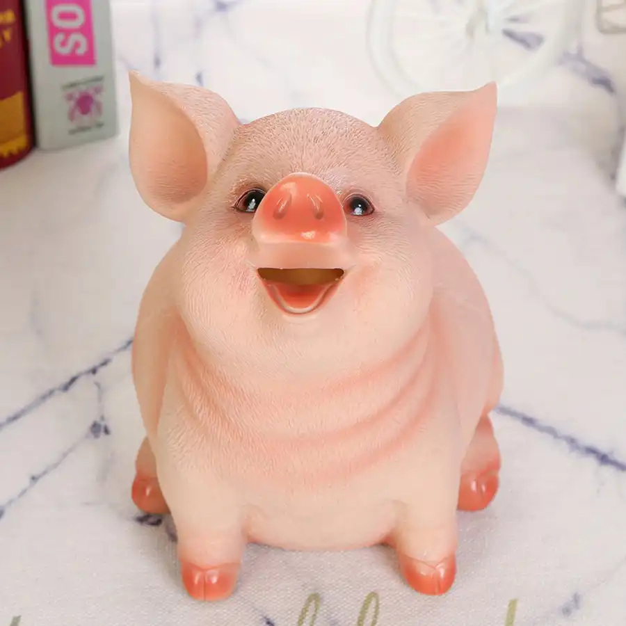 かわいい中国の装飾ピンク豚貯金箱食事コインバンク貯金秘密スタッシュtirelireマリアージュポケモンsparkasse保存マネー6koa58 貯金箱 Aliexpress