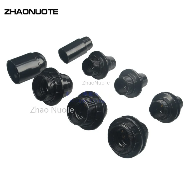 10 шт. E27 E14 полный зуб светодиодный светильник цоколь Цоколь E27 Лампа Цоколь для напольной люстры настенная лампа украшения DIY аксессуары