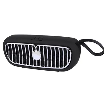 

Portable Mini Wireless Speaker Player USB Radio Bluetooth Speaker Straight Waterfall Car Front Face Modeling Stereo Player #10