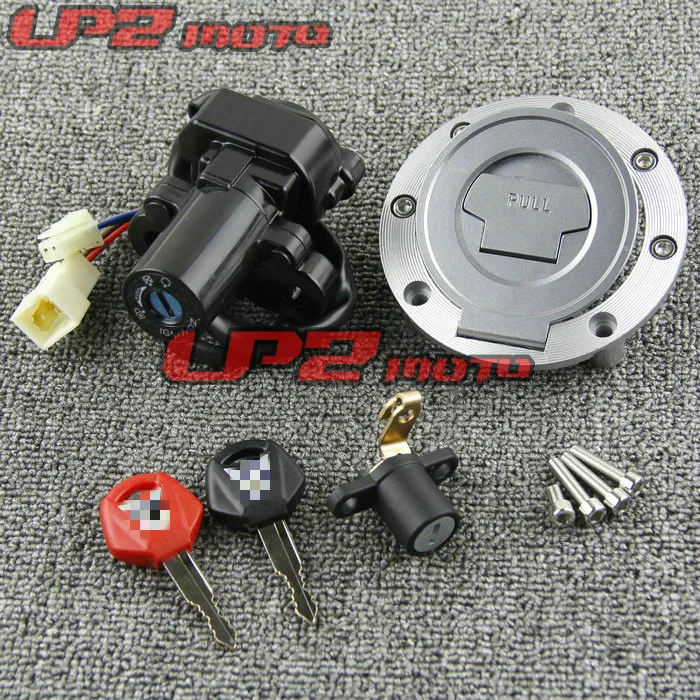 

For YAMAHA FZ6R 2004-2016 FZ6 2004-2015 All Car Lock Ignition Switch Lock Key Gas Tank Cap Cover