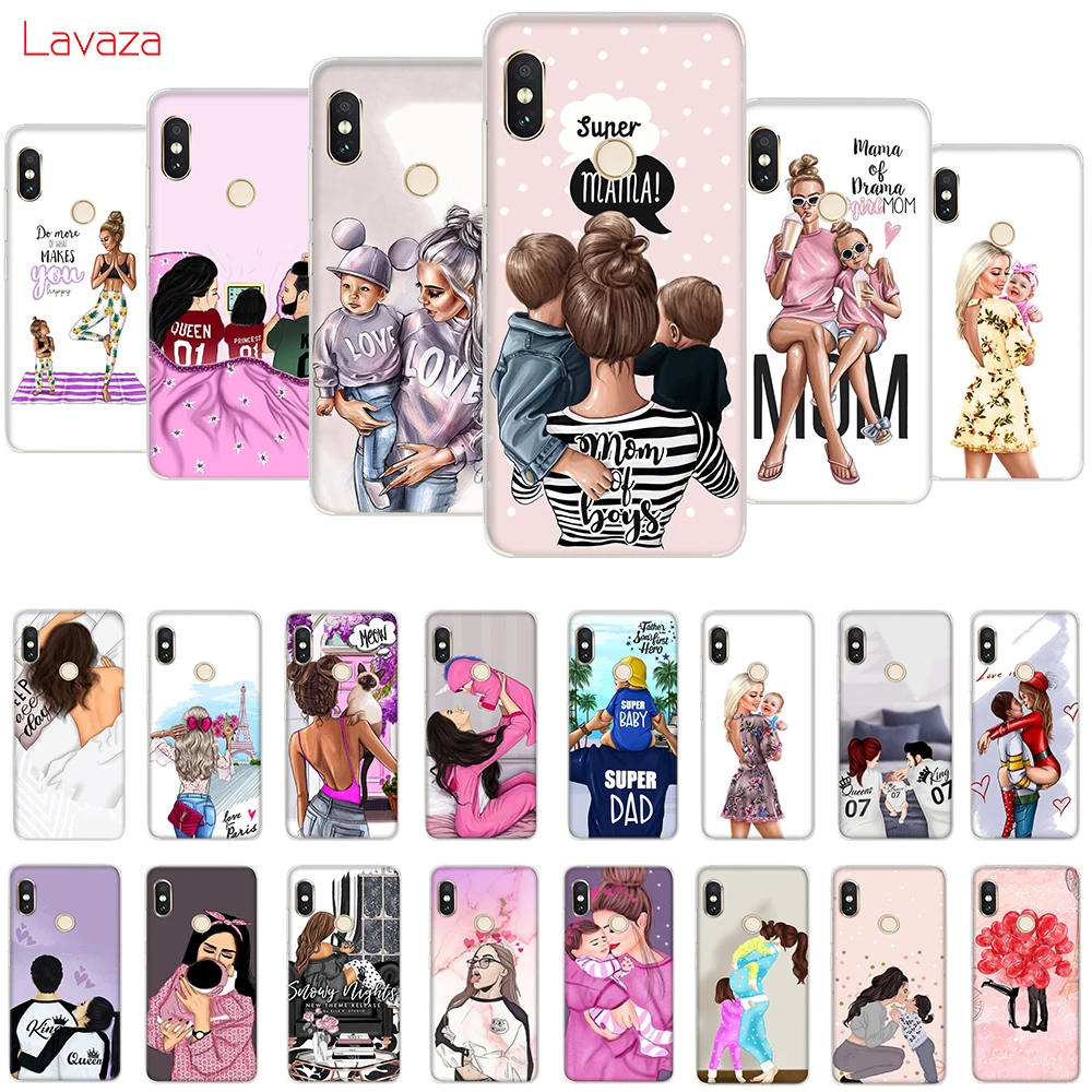 Жесткий чехол для телефона Lavaza Super mama girly Girl Queen Huawei P30 Pro Lite Nova 3 3i Honor 8 9 10 7A P30Lite |