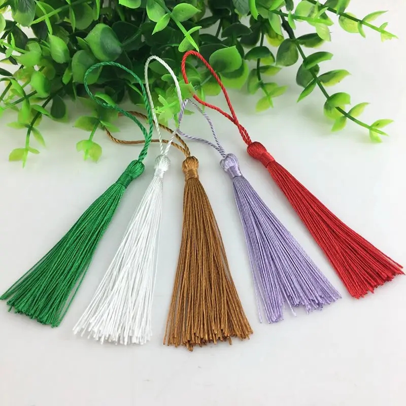 100pcs/lot tassel silk fringe sewing bang flower tassel trim decorative