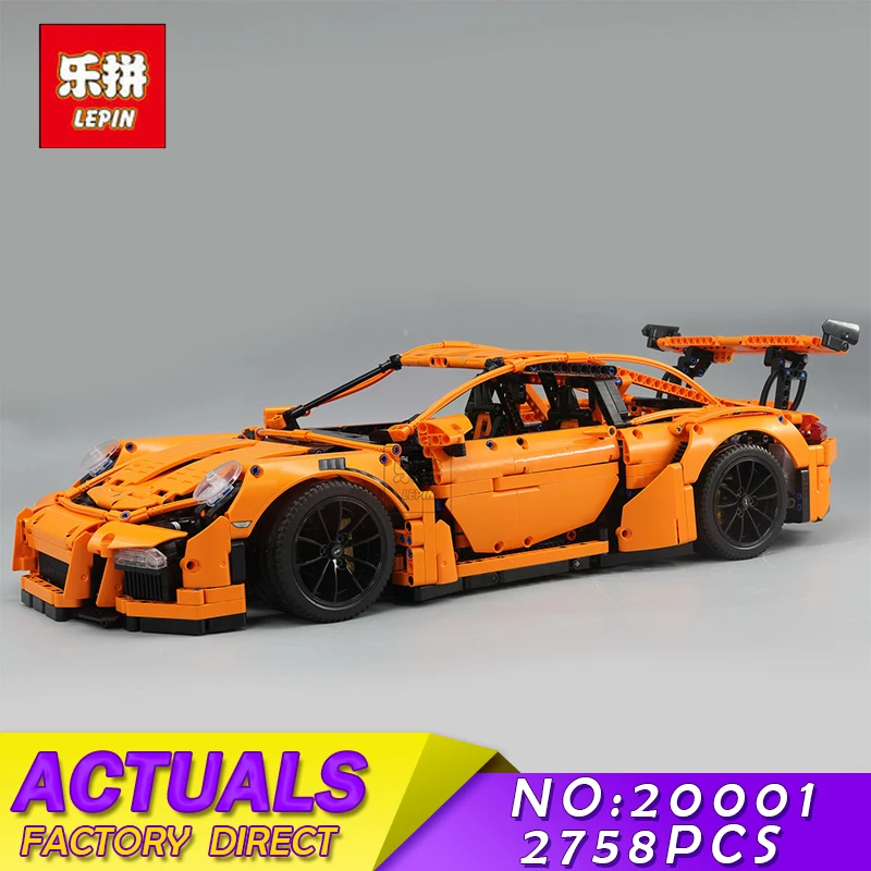 

Lepin 20001 20001B 2704PCS Technic Series DIY Model Building Kits Blocks Bricks Compatible With 42056 Boy's Toy Educational Gift