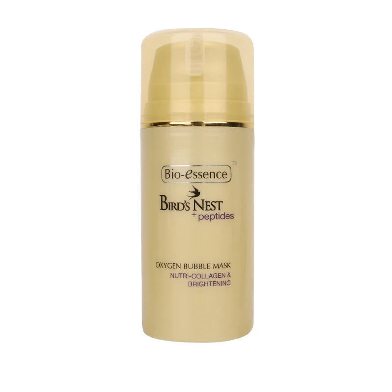 

Bio essence Bird's nest peptides oxygen bubbles mask deep breathing clean energy moisture to stretch tight whitening face mask