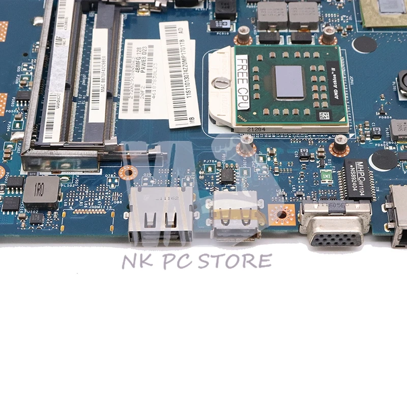 Материнская плата NOKOTION NAWE6 LA 5754P для ноутбука Lenovo G565 Z565 материнская S1 DDR3