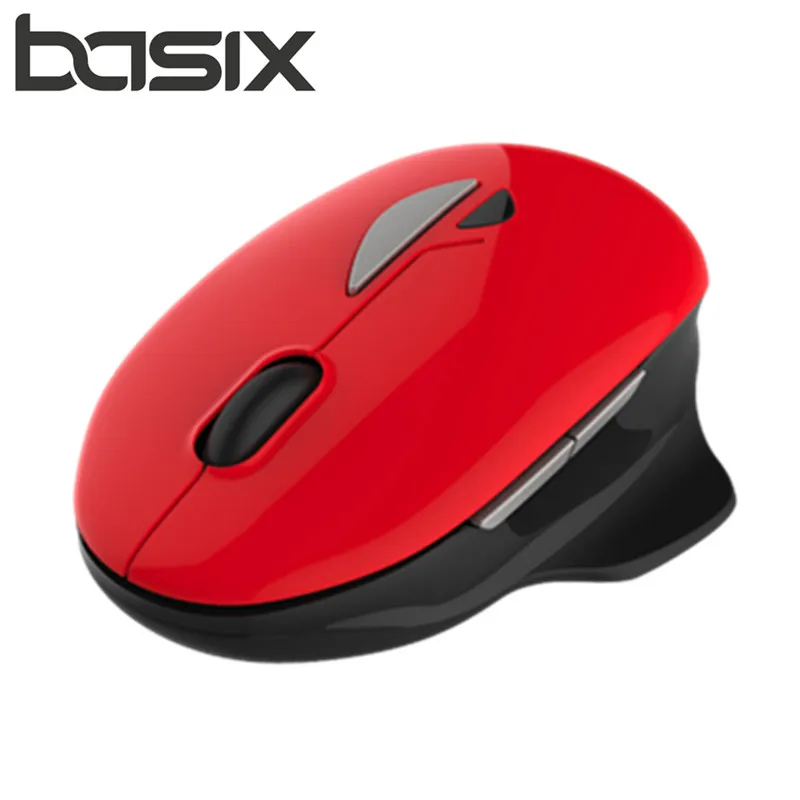 Basix 2 4Ghz Wireless Optical Mouse Mute 1200 DPI for Mac PC Laptop Computer Mouse