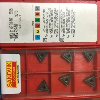 

10PCS CARBIDE INSERT TNMG110308-MF 5015