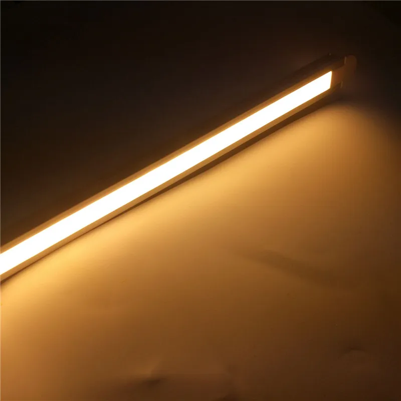 Алюминиевая светодиодная полоса 50 см 12 В 5050SMD световая инкрустированная линейная