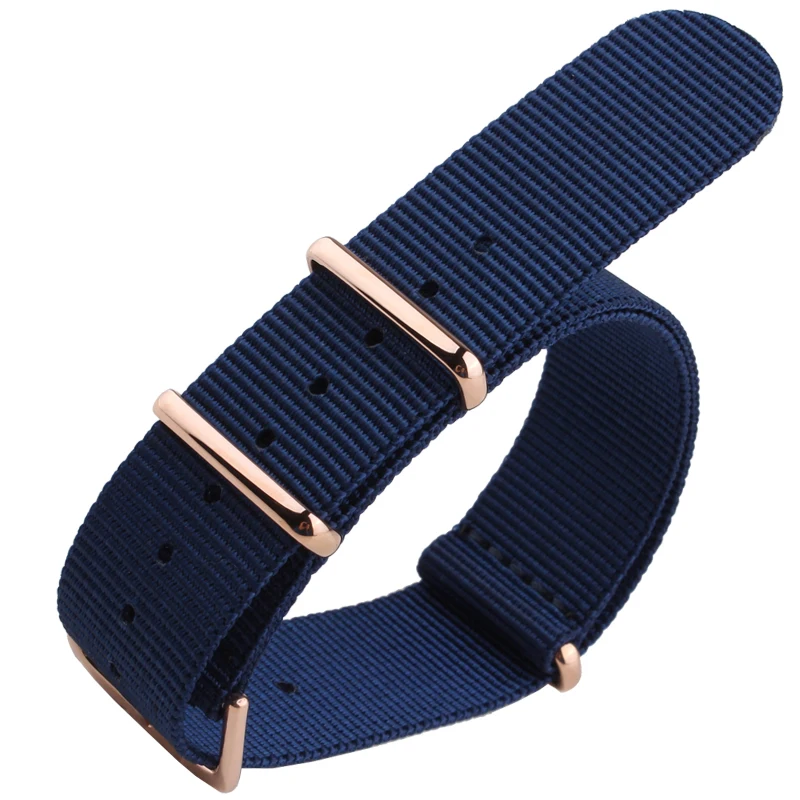 20mm NATO military nylon strap nylon watchband canvas strap waterproof