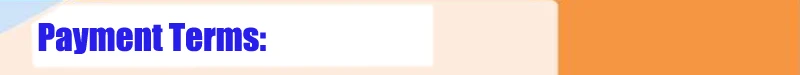 C Payment terms