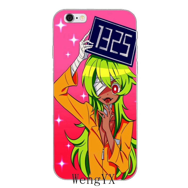 С рисунком из японского мультфильма Nanbaka аниме прозрачный мягкий тонкий чехол