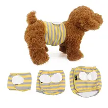 TPFOCUS милые в форме пчелы полосатые хлопковые санитарные брюки для домашних животных для мужчин собаки Пудель Тедди безопасные простые высококачественные товары для собак