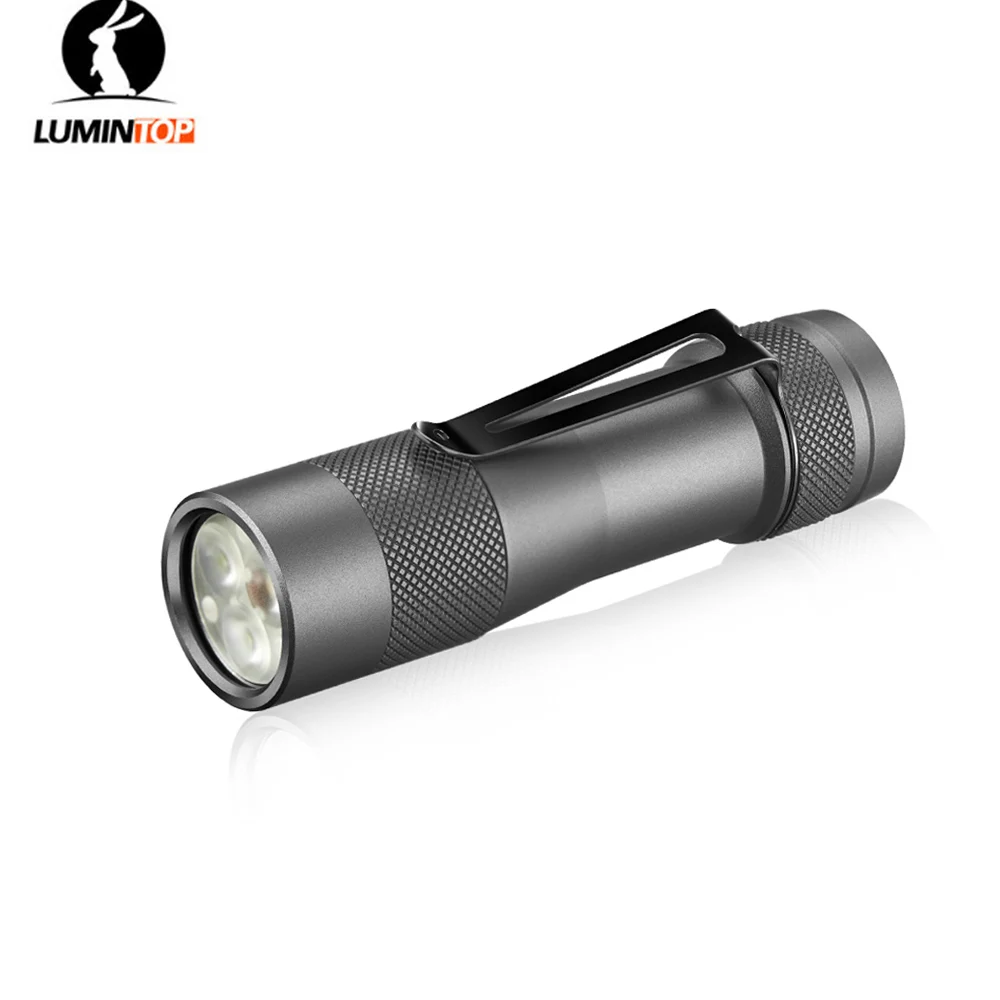 Мощный фонарь LUMINTOP FW3A EDC 3 светодиода Cree XP-L Hi/SST20, максимальная дальность луча 2800 люмен, задний переключатель 280 метров, фонарь для повседневного использования - Испускаемый цвет: FW3A