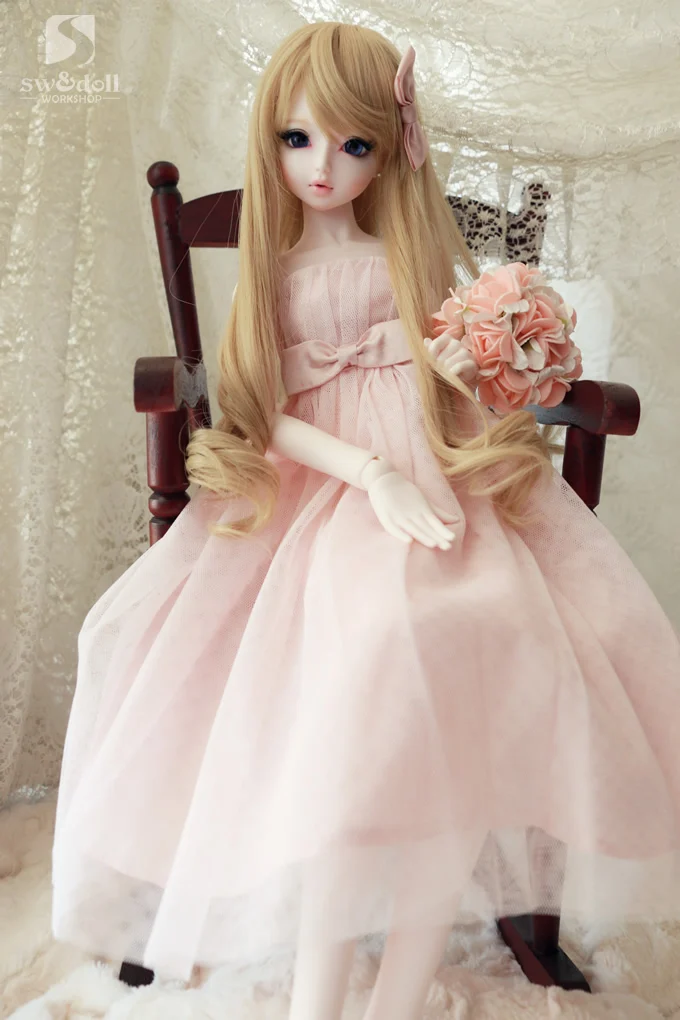 Горячая SD BJD кукла аксессуары модная красивая одежда платье 1/3 1/4 BJD платье