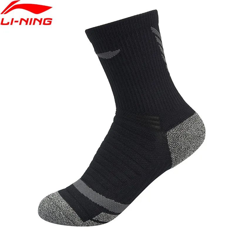 Li Ning унисекс носки для бега 66.7% нейлон 28.7% полиэстер 4.6% спандекс анти бактерии