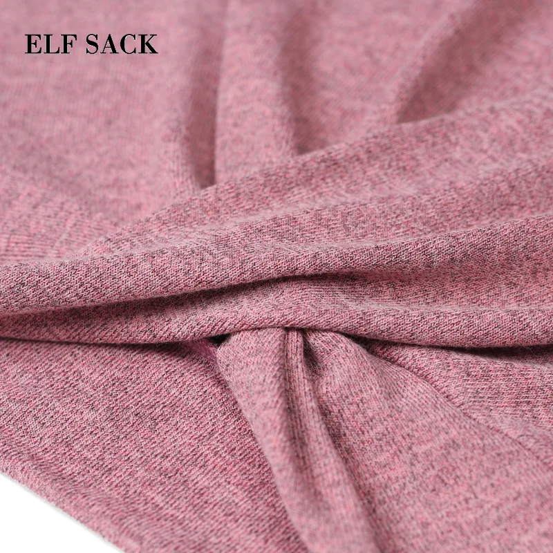 ELFSACK новые весенние однотонные Прямые повседневные женские широкие брюки 2020