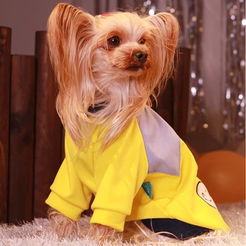 

New Dog Clothes for Small Dogs Winter Dog Coat Clothing Puppy Cartoon Pet Clothes Dog Hoodies for Yorkies Chihuahua Clothes