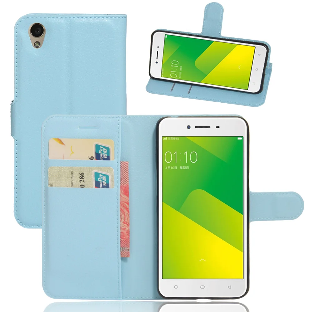 Мобильный Телефонные Чехлы для OPPO A37 случае раскладушка флип PU покрытие края