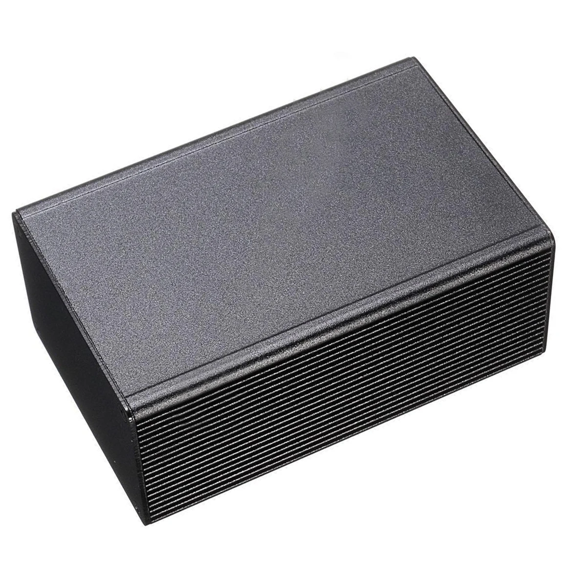 1pc Aluminum Electronic Box Black PCB Instrument Meter Enclosure Case 100x66x43mm