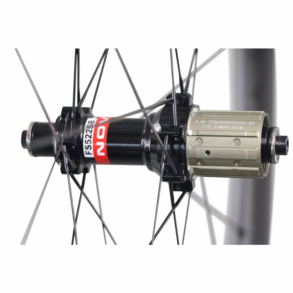 Discount 700C carbon wheels China 40mm clincher road bike wheel with 25mm U shape rim Novatec straight pull hub Sapim CX-Ray spokes 1404g 7 Discount 700C carbon wheels China 40mm clincher road bike wheel with 25mm U shape rim Novatec straight pull hub Sapim CX-Ray spokes 1404g 7