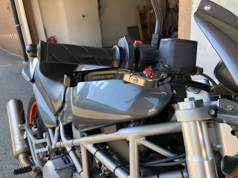 Регулируемые складные выдвижные рычаги тормозной муфты для Ducati Monster M600 1994 2001 M620