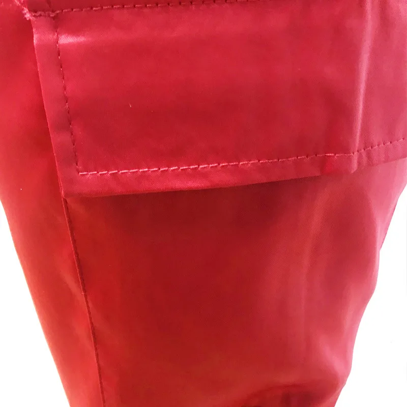 ANJAMANOR/модный атласный комплект из двух предметов, топ и штаны, осенняя коллекция года, сексуальные Клубные наряды, плюс размер, комплект из 2 предметов, D37-AH66