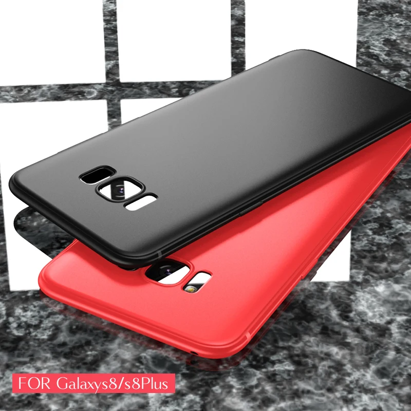 

Classic Boomboos top quality soft matte silicon case for Samsung Galaxy S8 (5.8'') for S8 plue (6.2'') frosted touch feeling