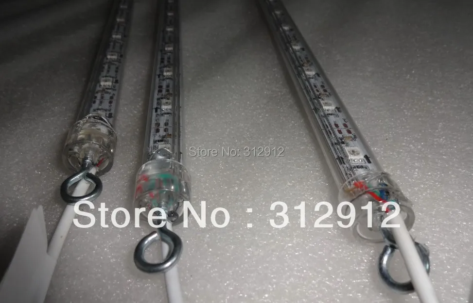 

1m long WS2812 digital meteor light;snowfall light,DC5V input,64pcs WS2812 LED,double side,32pixel per meter
