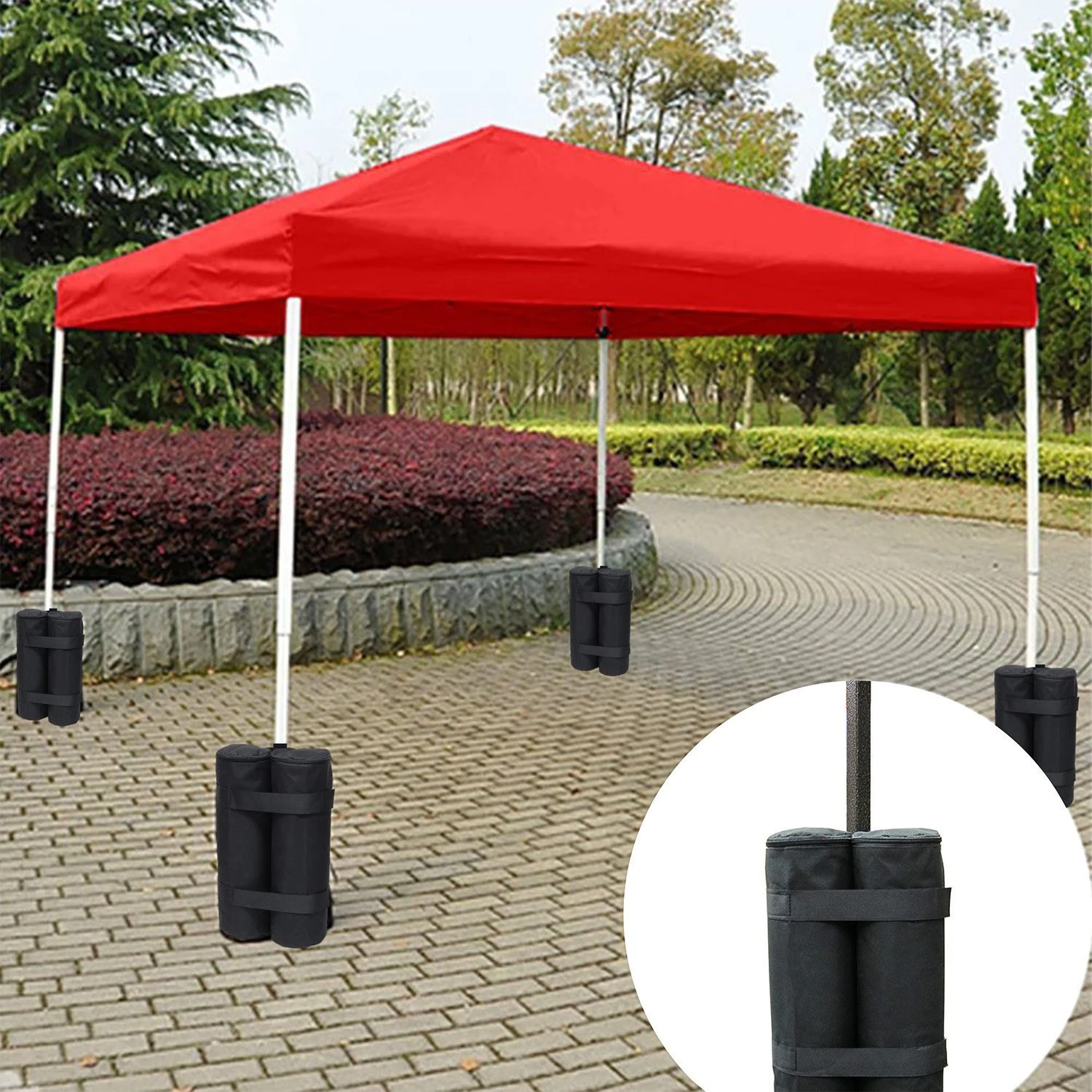 Heavy Duty Double Stitched Weights Bag Leg For Pop Up Canopy Tent Weighted Feet Bag Sand Bag Instant Outdoor Sun Shelter Patio Umbrellas Bases Aliexpress