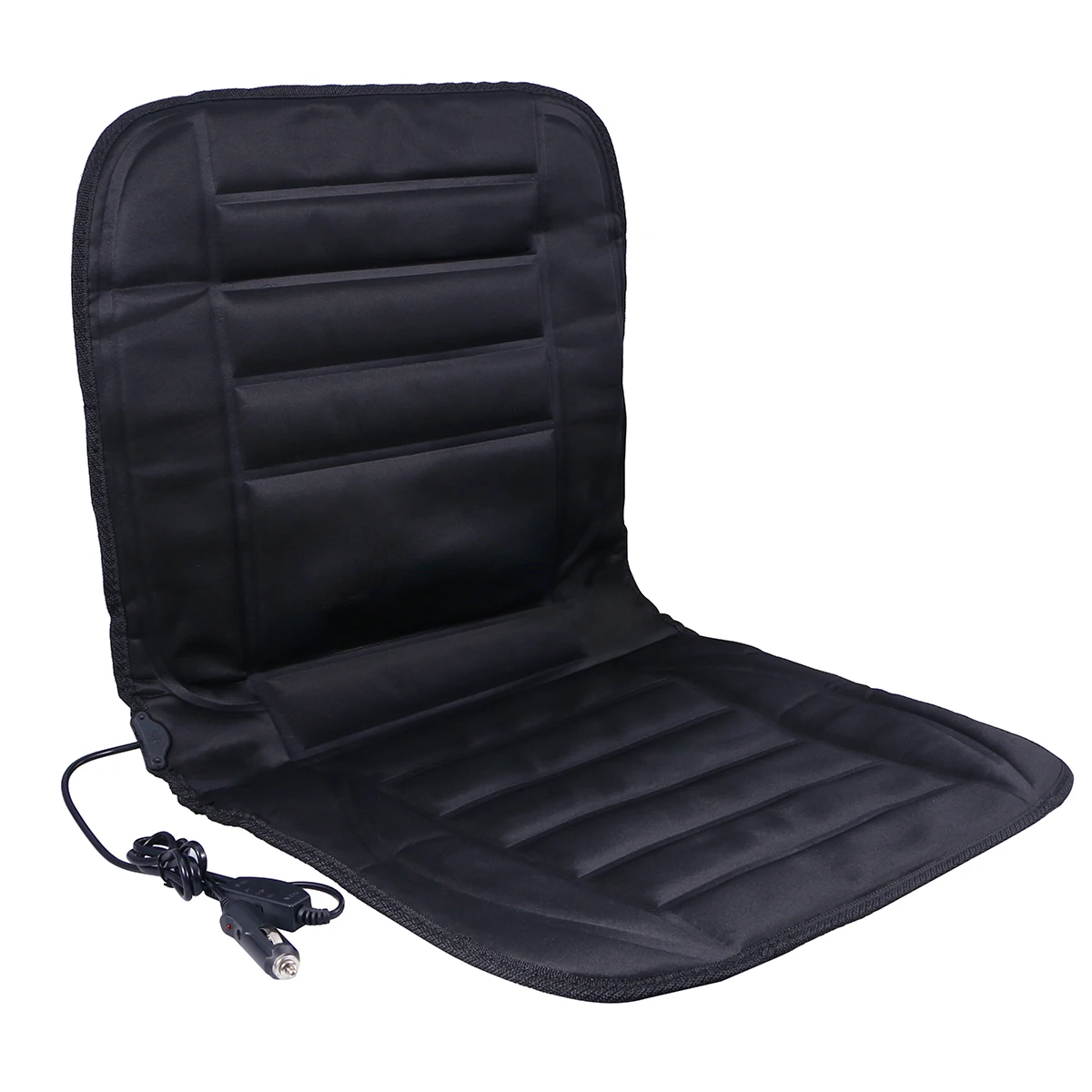 Safe Van Auto Seat Heated Pad Cushion Cover Car Seat Warmer Black