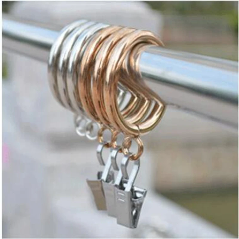 30 шт./лот крючок подвесные кольца для душевой занавески подвесное кольцо из металла/Аксессуары для занавесок 3 цвета/диаметр 45 мм cp055#40