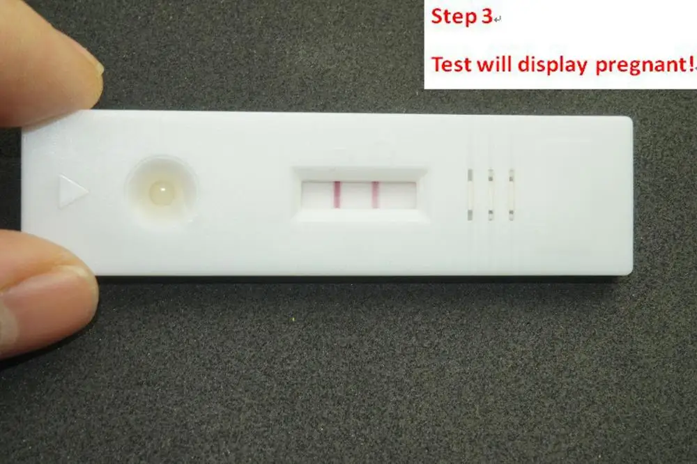 2x Fool's day Prank Joke Always False Positive Can Cheat Any Real Pregnancy Test