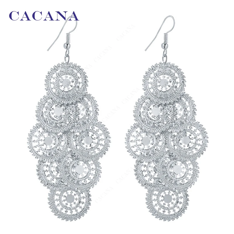 CACANA Dangle Long Earrings For Women Hot Wheels Fashion Bijouterie Hot Sale No.A784 A785