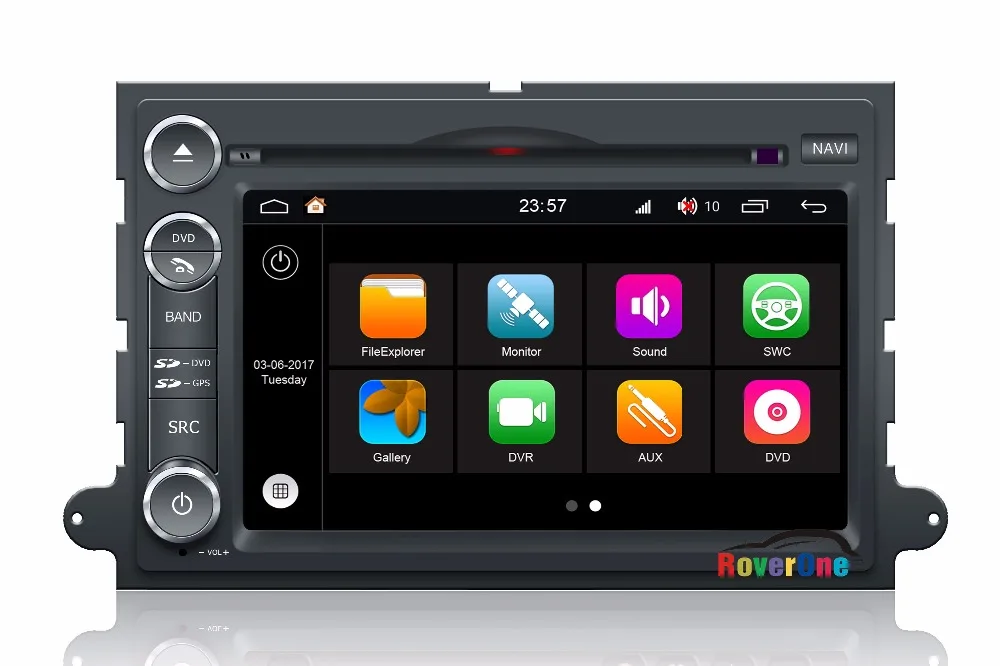 Discount For Ford Mercury Mountaineer Mercury Monterey Milan Sable Android 7.1 OS Auto Stereo Radio DVD GPS Navigation Multimedia Player 6