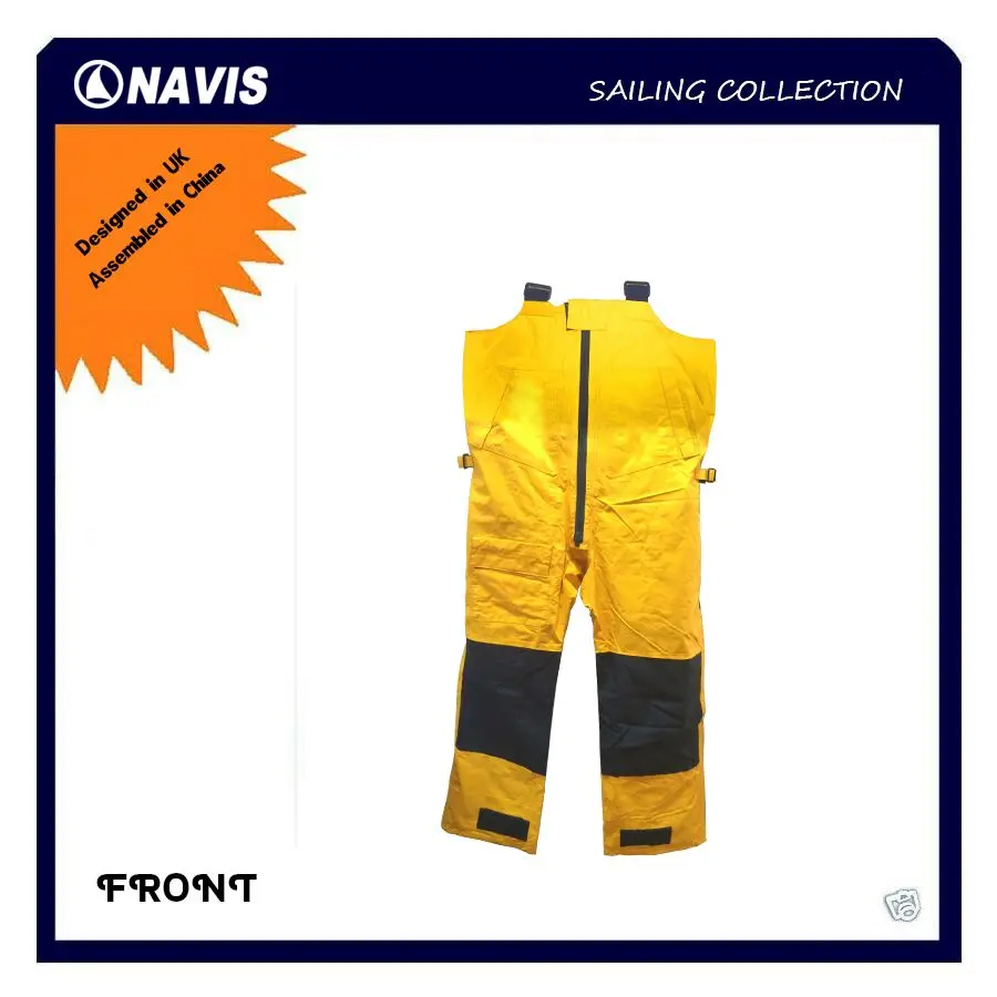 2016 Sailing Bib Pants, waterproof Foul Weather Gear OS3646in Life