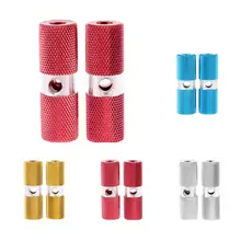 2pcs BMX MTB Stunt Scooter Pegs Aluminium Alloy Bike Bicycle Axle Foot for Types of 10mm 3/8 inch Axis Thread Bicycles machinability study of aluminium silicon alloy